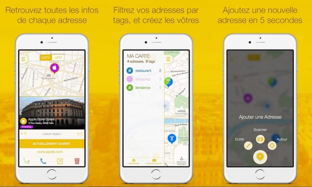 Mapstr, la Carte de votre Monde