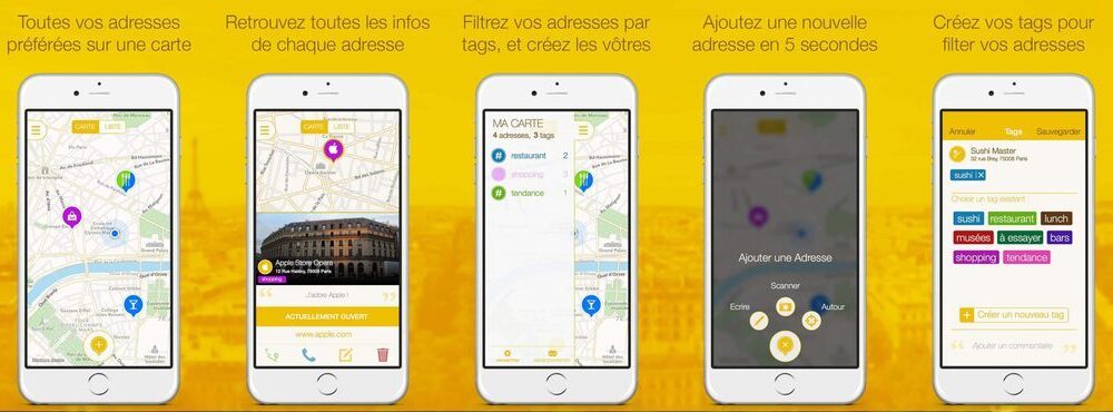 Mapstr, la Carte de votre Monde