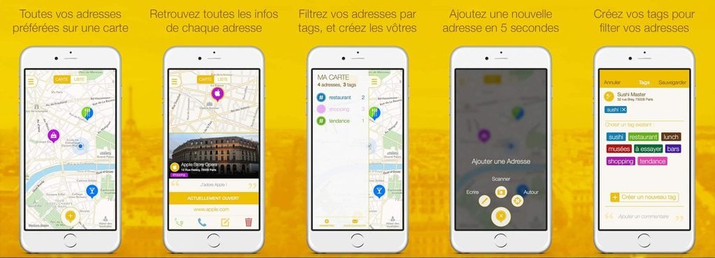 Mapstr, la Carte de votre Monde