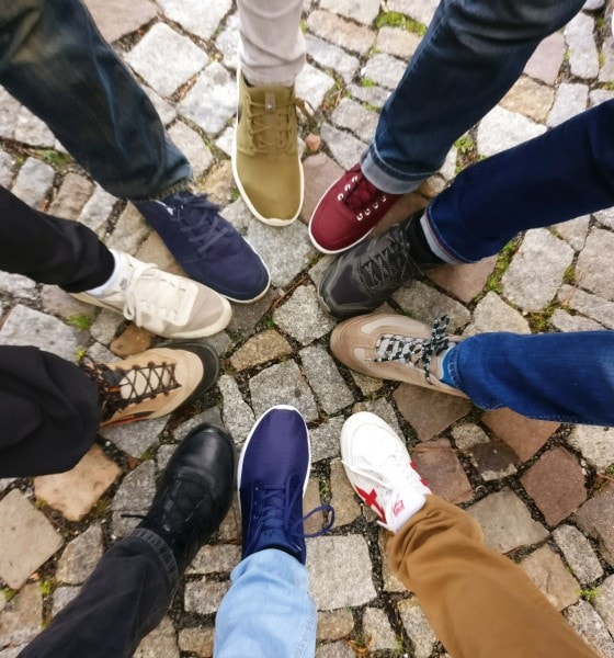 brand trademark cobblestones community denim pants 609771