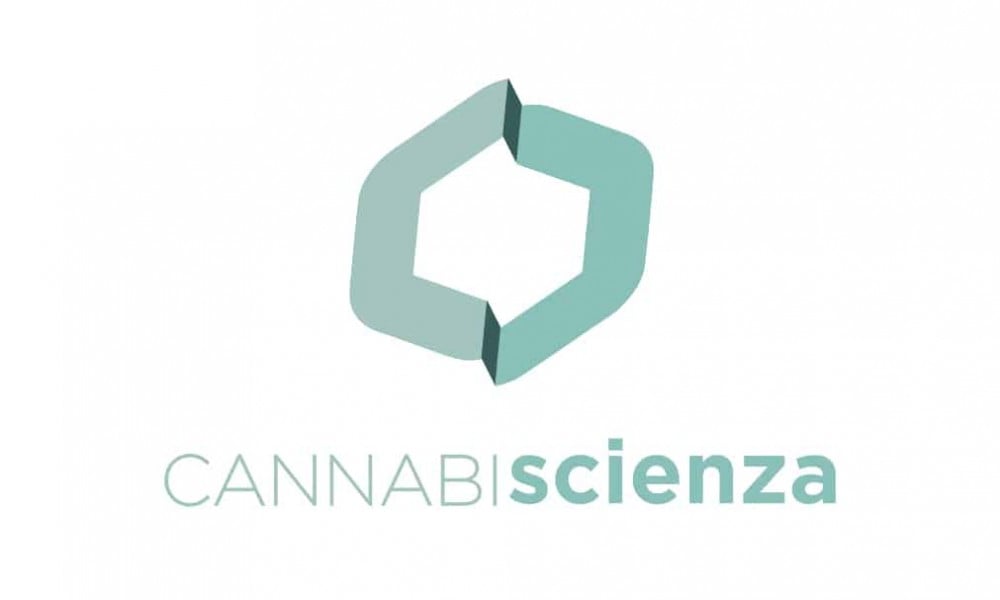 Logo Cannabiscienza Verticale Trasparente