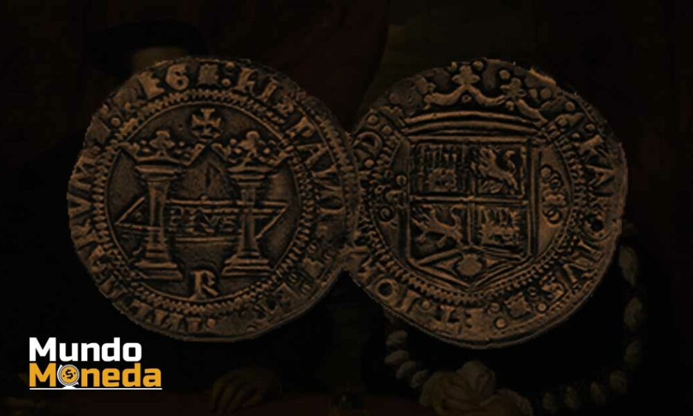 Monedas de Carlos y Juana