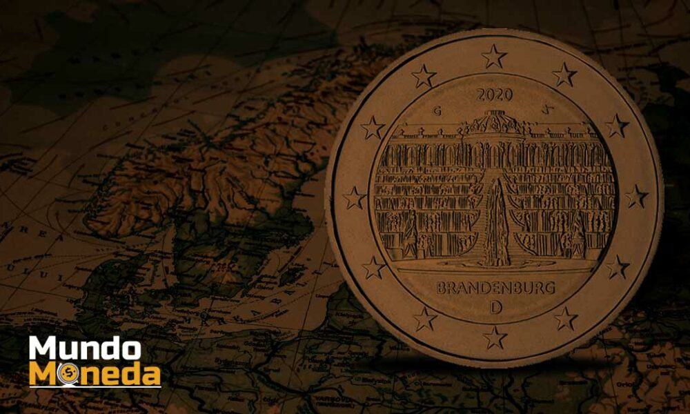 Moneda de 2 euros de Alemania 2020 – BRANDENBURG