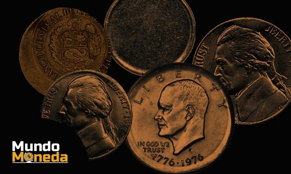 listel de una moneda