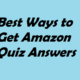 amazon quiz