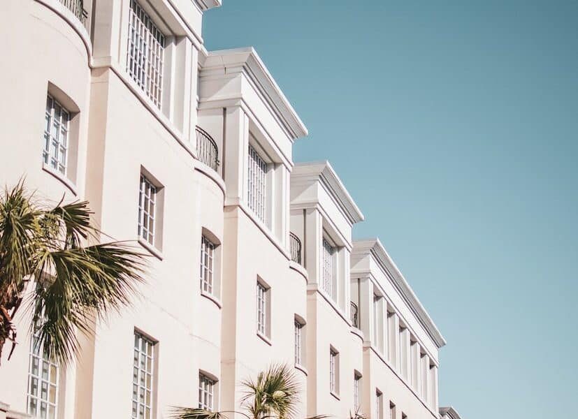 White Concrete Building