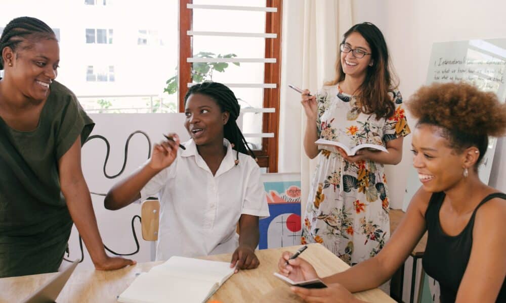 Photo of Women Laughing
