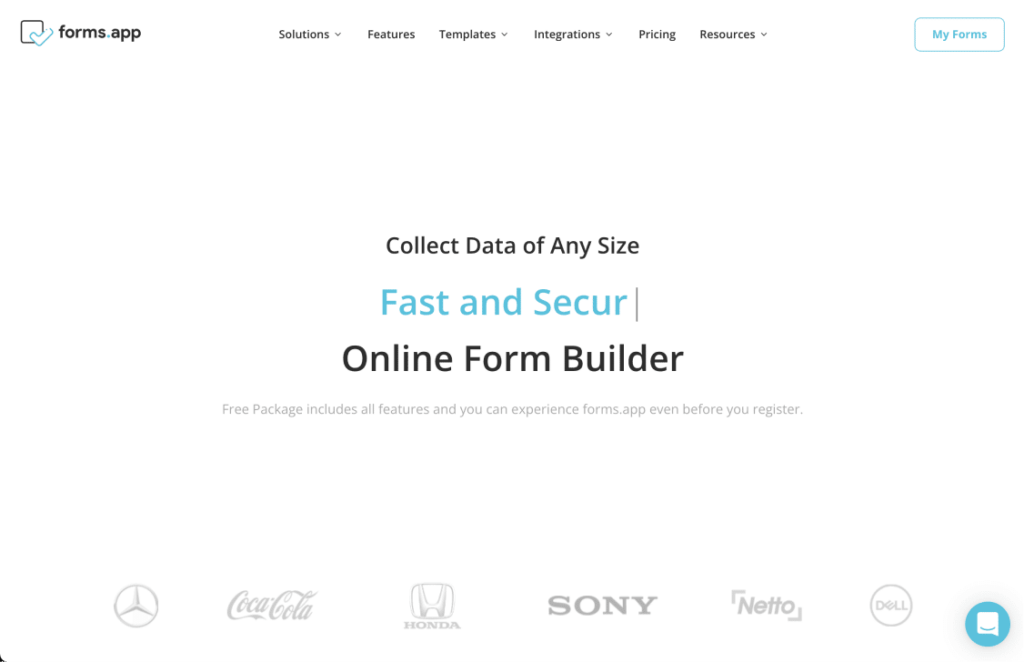 Top 10 form builders to create forms and surveys in 2023