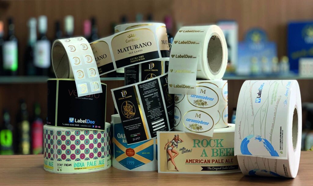 Etichette In Bobina Personalizzate Per Prodotti