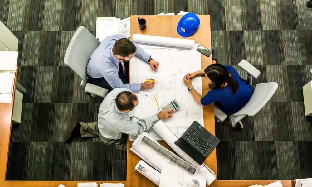 meeting, business, architect