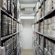 archive, boxes, shelf