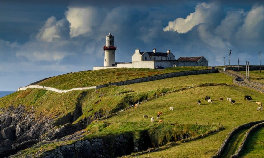 lighthouse, ireland, galley head