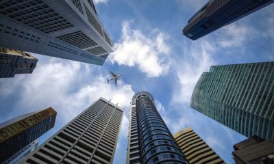 skyscrapers, singapore, city