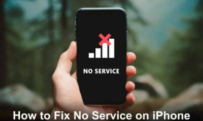 how to fix no service on iphone
