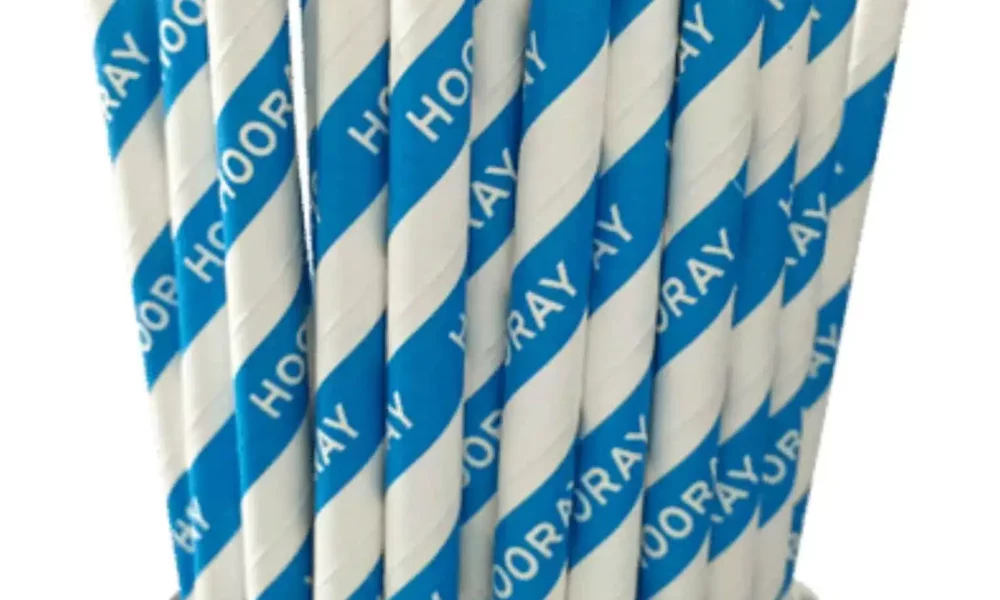 straw paper personalized