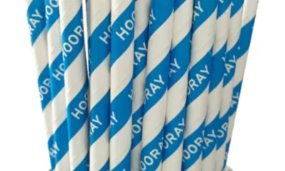 straw paper personalized