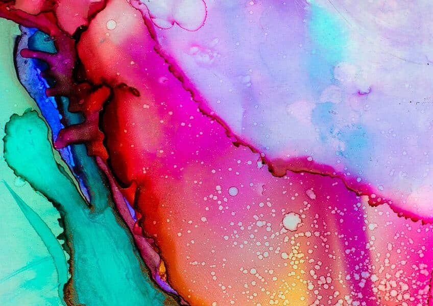 watercolor, painting, colorful