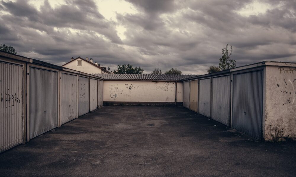 lot, garage, parking