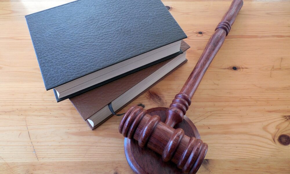 hammer, books, law