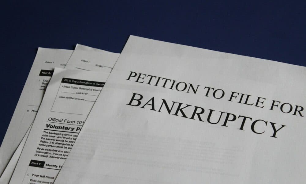 Petition to File For Bankruptcy