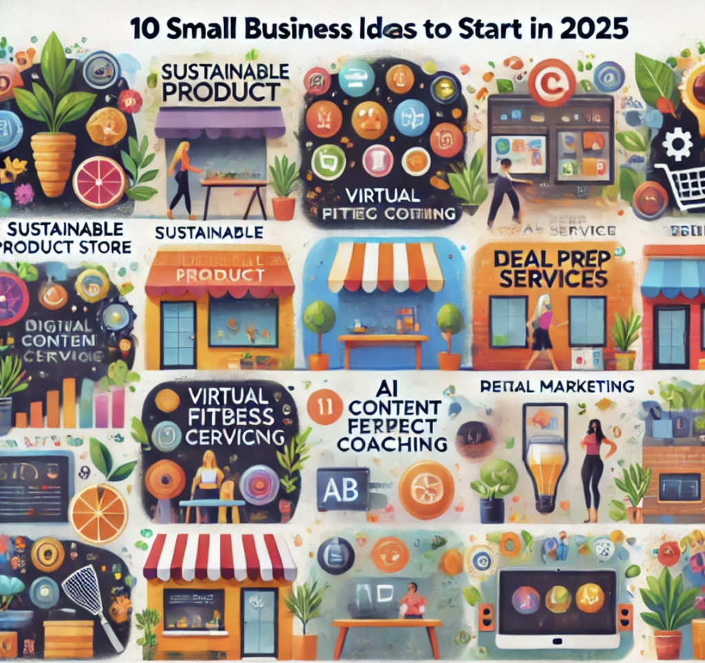 10 Small Business Ideas To Start In 2025