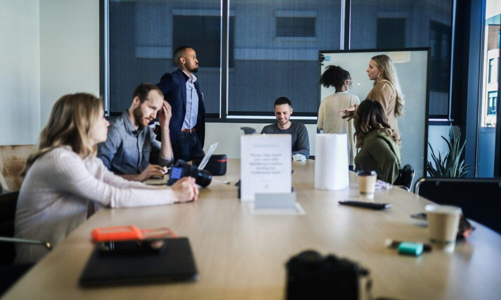 people sitting at the table