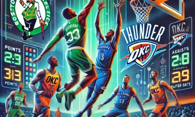 Boston Celtics vs OKC Thunder Match Player Stats