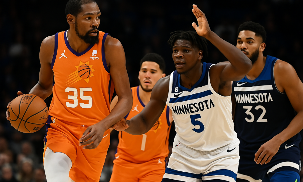 Phoenix Suns vs Timberwolves Match Player Stats