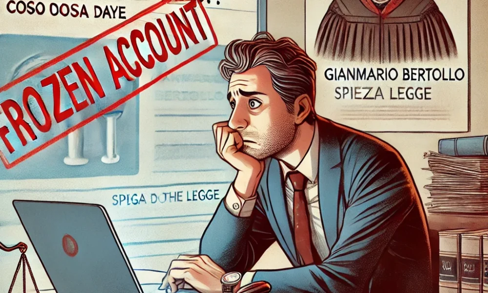 Pignoramento del conto corrente
