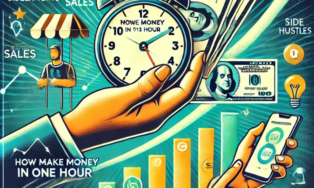 how to make money in one hour