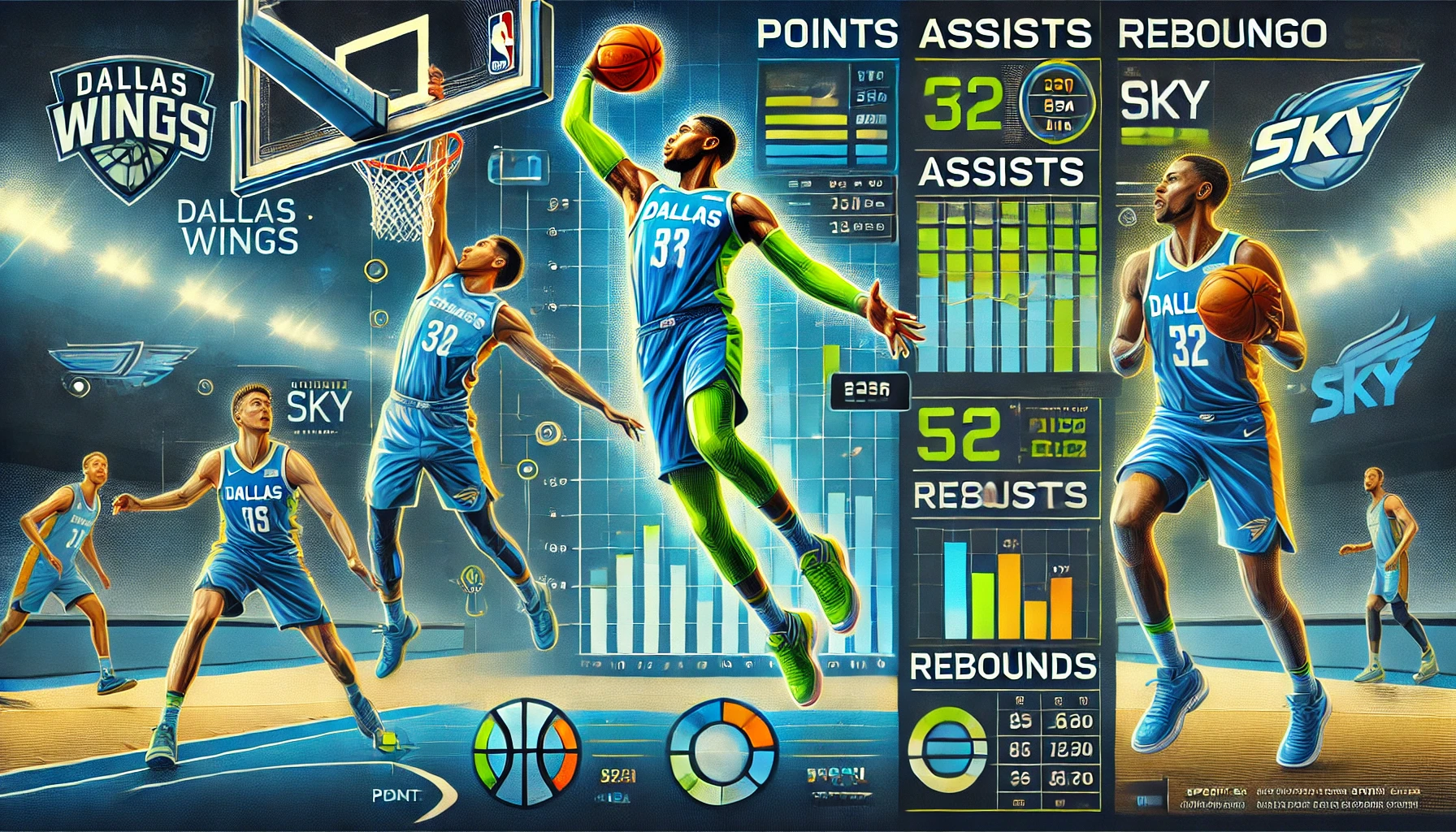 Dallas Wings vs Chicago Sky Match Player Stats
