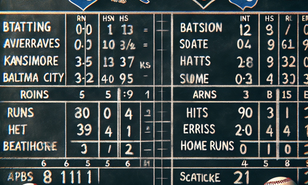 Kansas City Royals vs Baltimore Orioles Match Player Stats