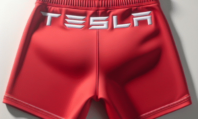 tesla short shorts
