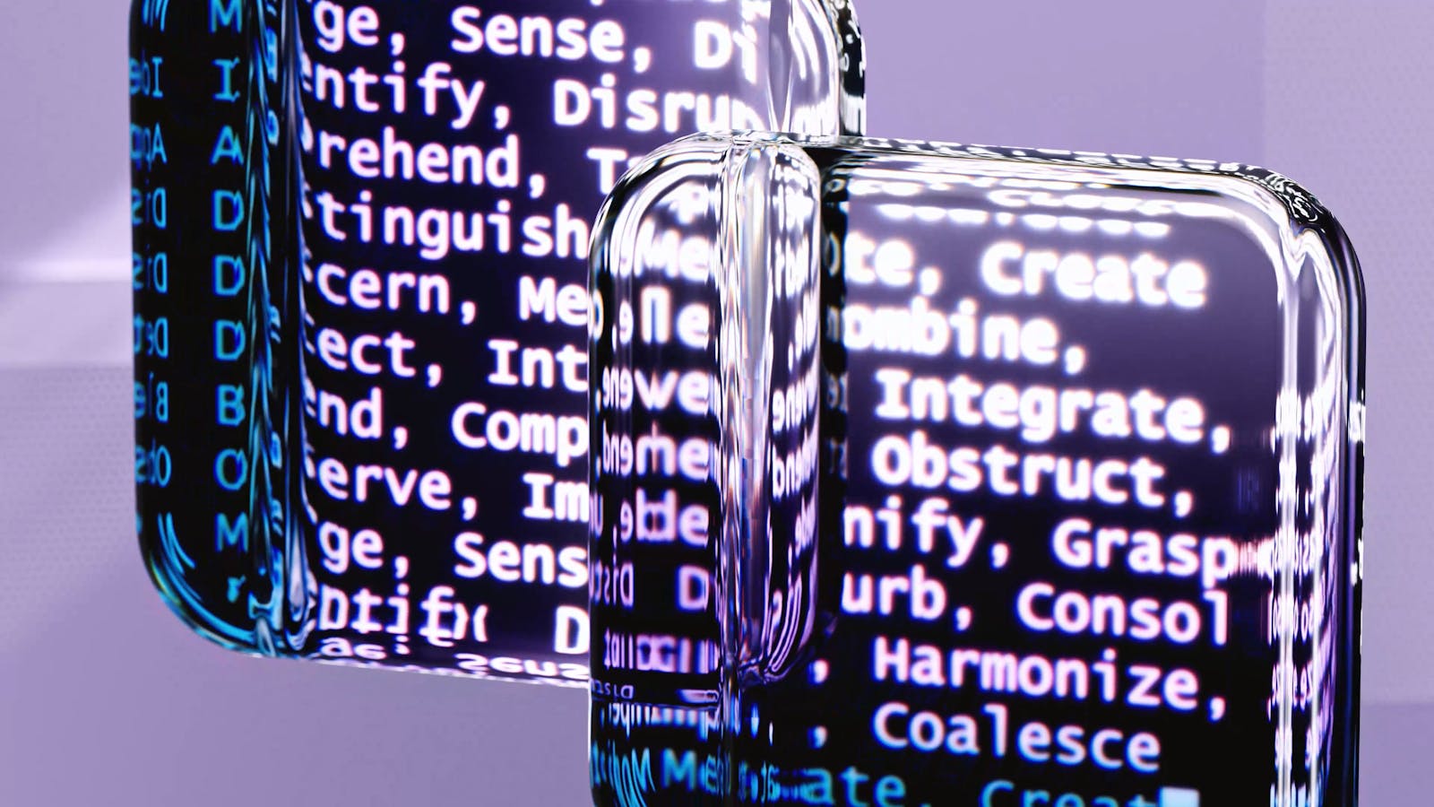 NSFW AI Generator: Guide to Tools, Ethics, and Responsible Use 17 Abstract glass surfaces reflecting digital text create a mysterious tech ambiance.