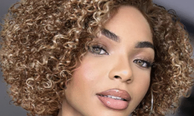 Blonde Curly Human Hair Wigs