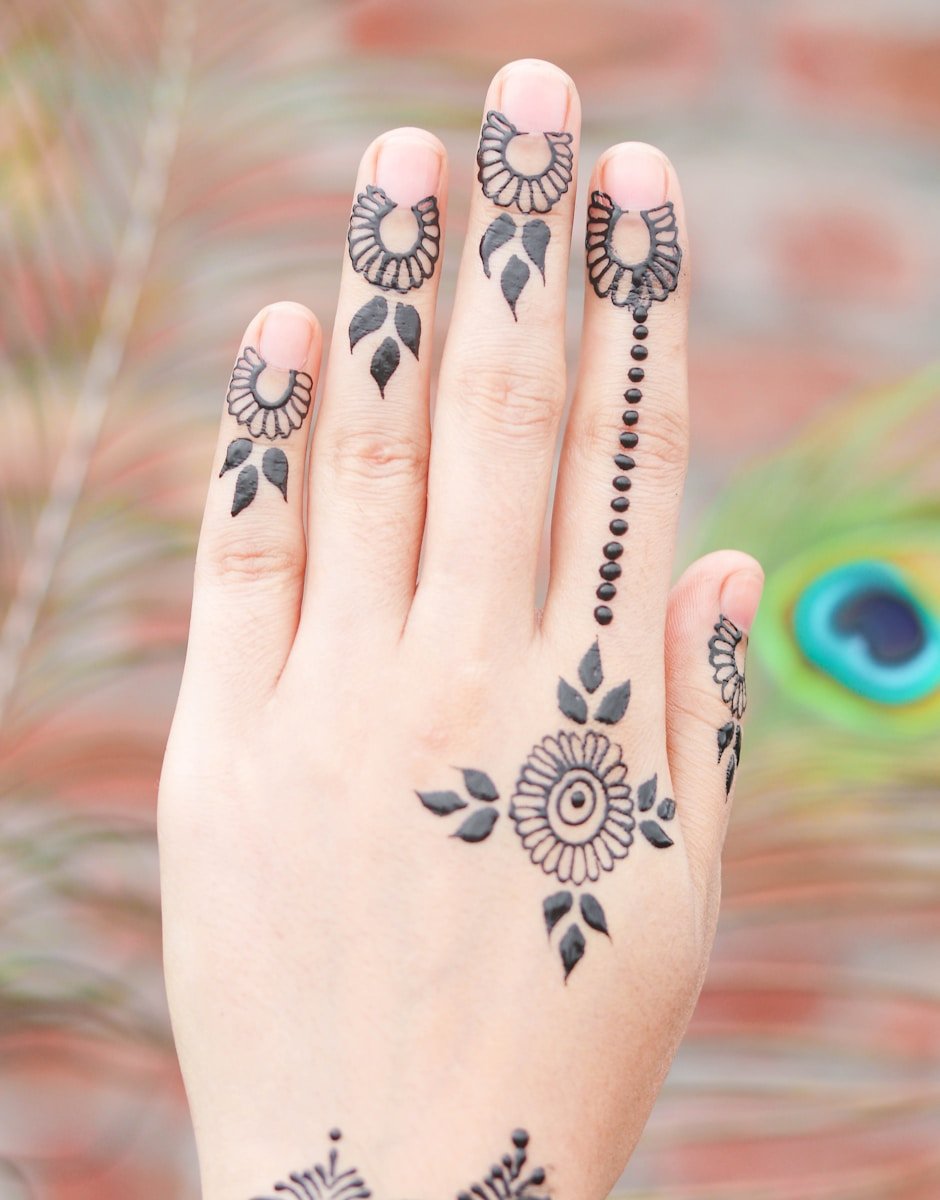 Stylish Full Hand Mehndi Design