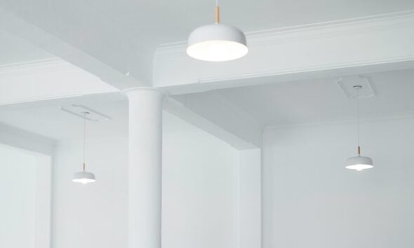 grey pendant lamps
