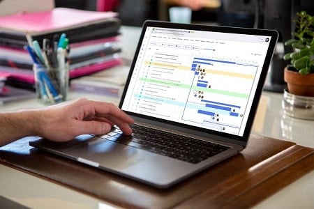 Gantt timelines