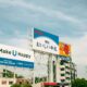 Billboard signs with japanese writing are visible.