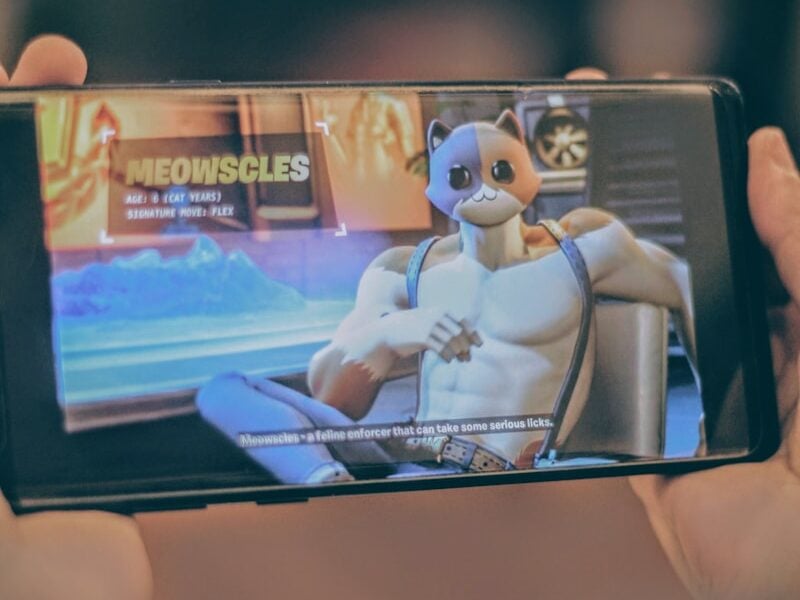 person holding mickey mouse card