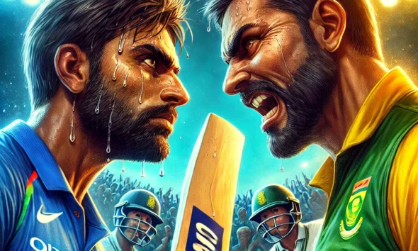 illustration IND vs SA_ Clash of Titans on Indian Soil