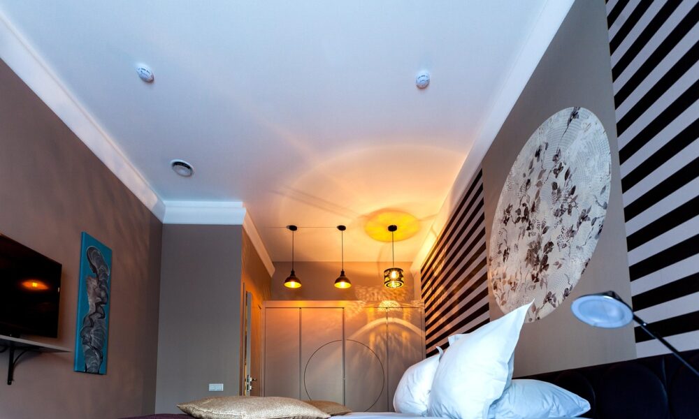 pendant lights in bedroom