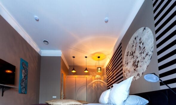 pendant lights in bedroom