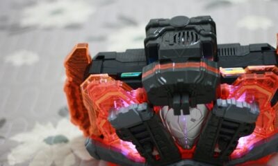 a close up of a toy vehicle on a table