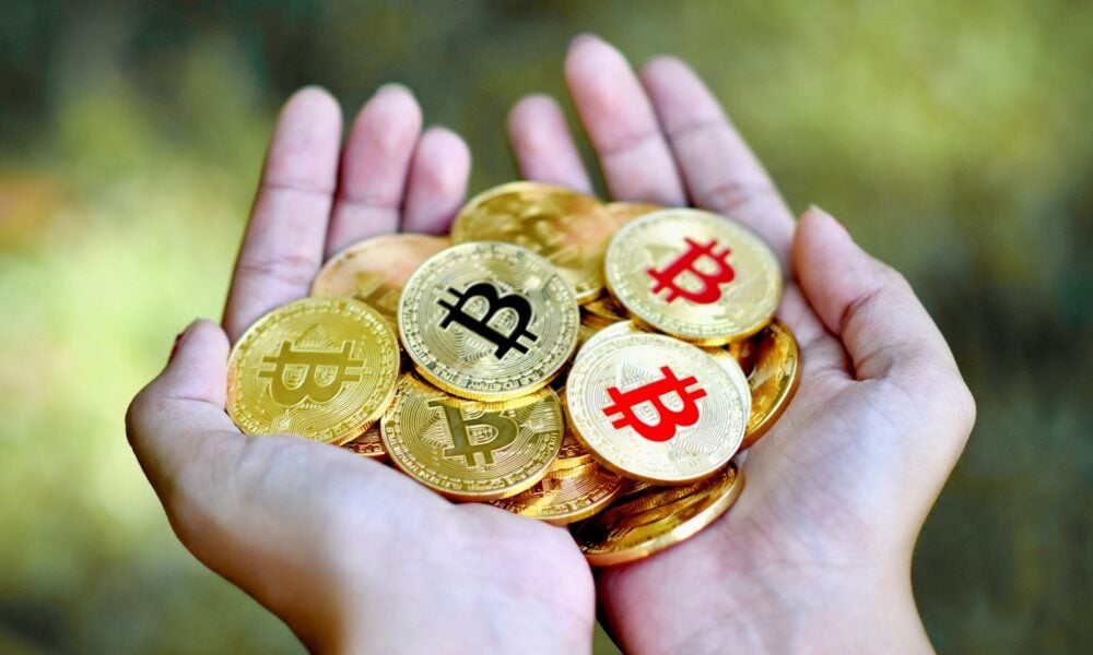 gold and silver round coins