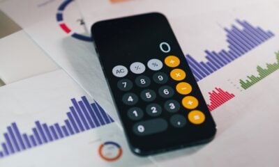 a remote control sitting on top of a table