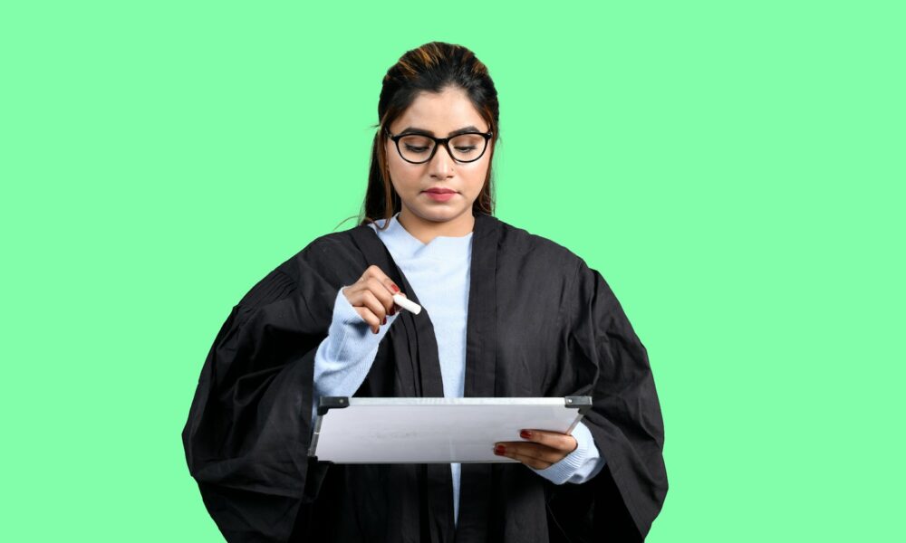 a man holding a piece of paper