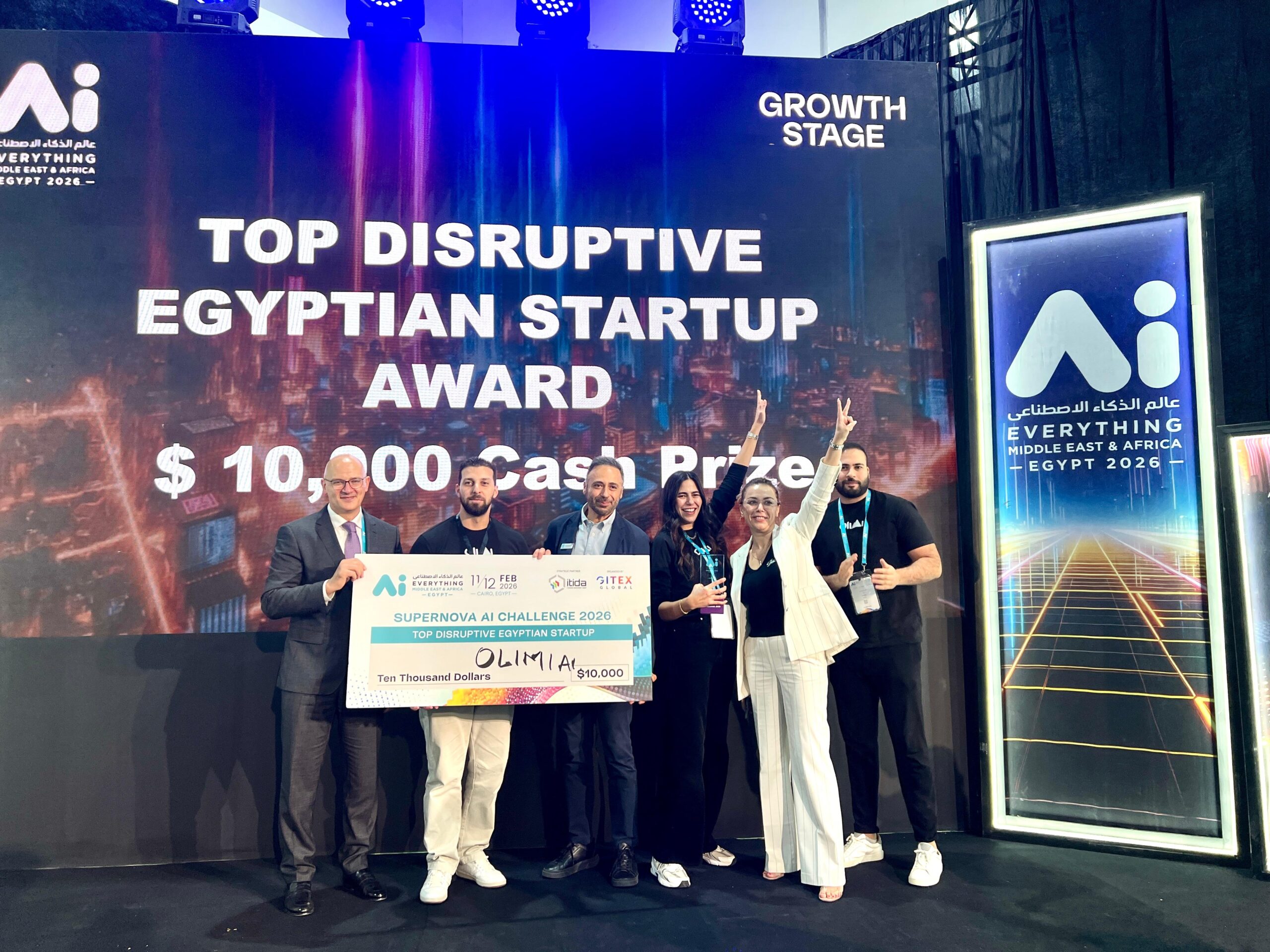 Olimi AI Egypts Top Disruptive AI Startup Winner scaled