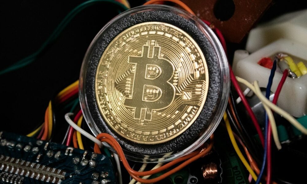 black and gold round ornament