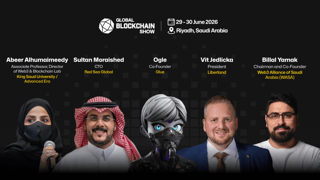 Global Blockchain Show Riyadh Unveils World-Class Speakers Redefining the Future of Web3 and Digital Assets 27 GBS